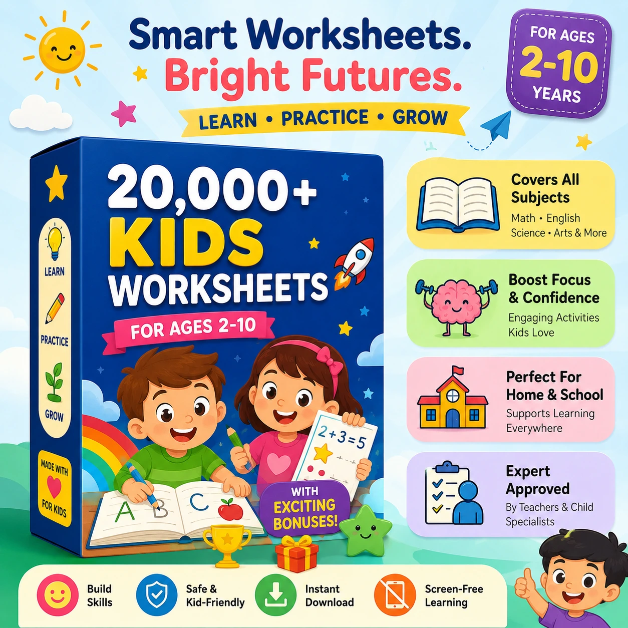 Edu Brand Labs Worksheet Bundle